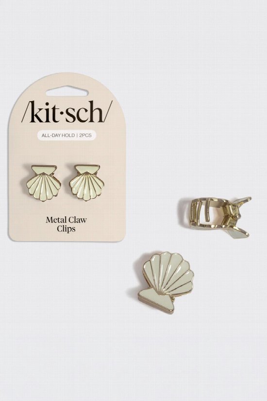 Shell Hair Clip 2pc